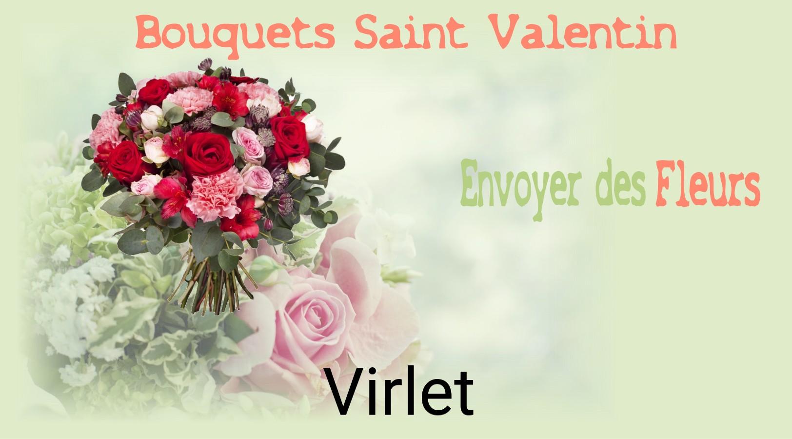 Roses de Saint-Valentin livrées à Virlet